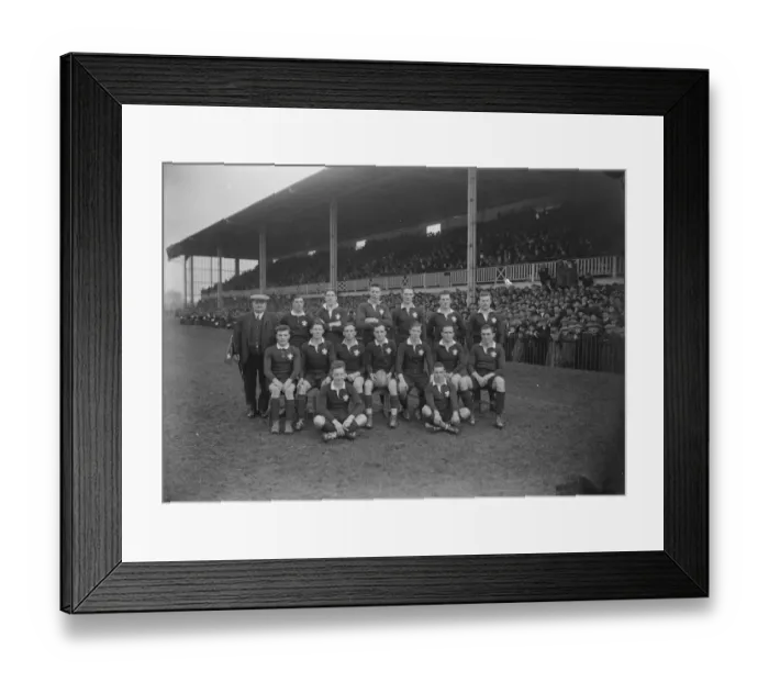 Framed Print : Five Nations - Swansea, 19 January 1924 Wales 9 - 17 England Wales Team no order Joe Rees Framed Print : Five Nations - Swansea, 19 January 1924 Wales 9 - 17 England Wales Team no order Joe Rees