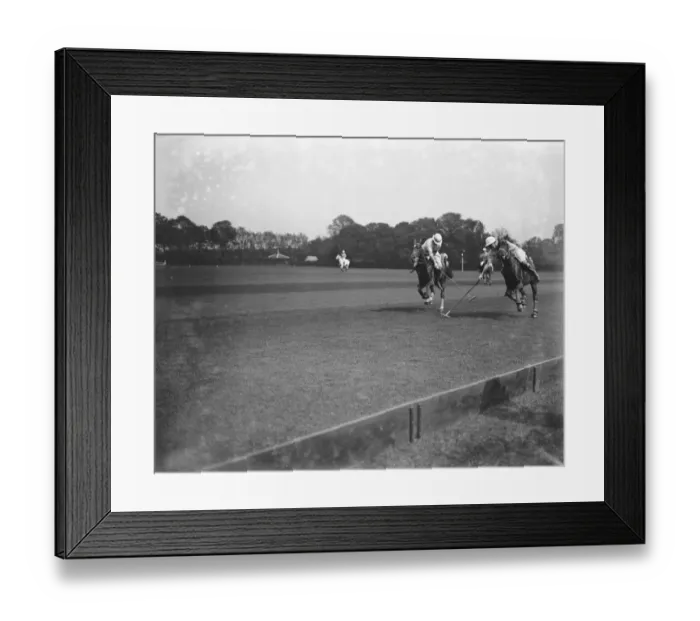 Framed Print : Polo at Hurlingham. Hurlingham versus Argentine. 24 May 1926 Framed Print : Polo at Hurlingham. Hurlingham versus Argentine. 24 May 1926