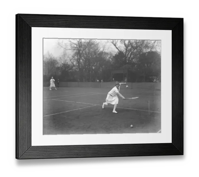 Framed Print : Miss Joan Fry, tennis player 5 May 1925 Framed Print : Miss Joan Fry, tennis player 5 May 1925