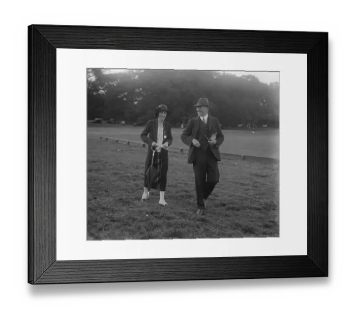 Framed Print : Polo week at Cowdray Park, Midhurst. Hon Harold and the Hon Mrs Harold Pearson Framed Print : Polo week at Cowdray Park, Midhurst. Hon Harold and the Hon Mrs Harold Pearson