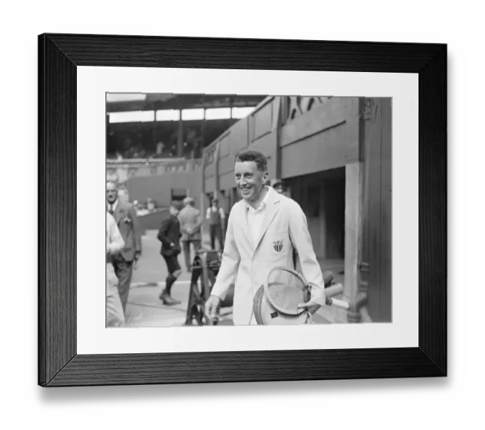 Framed Print : Champion tennis player and Titanic survivor, R N Williams ( Richard Norris Williams )