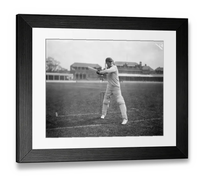 Framed Print : South African cricketers practice at the Oval, London Bob Catterall ( Robert Hector