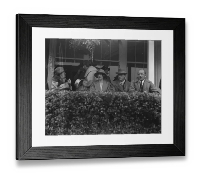 Framed Print : Middlesex Lawn Tennis Championship at Chiswick Left to right Lady Linlithgow, Lord Charles Hope Framed Print : Middlesex Lawn Tennis Championship at Chiswick Left to right Lady Linlithgow, Lord Charles Hope