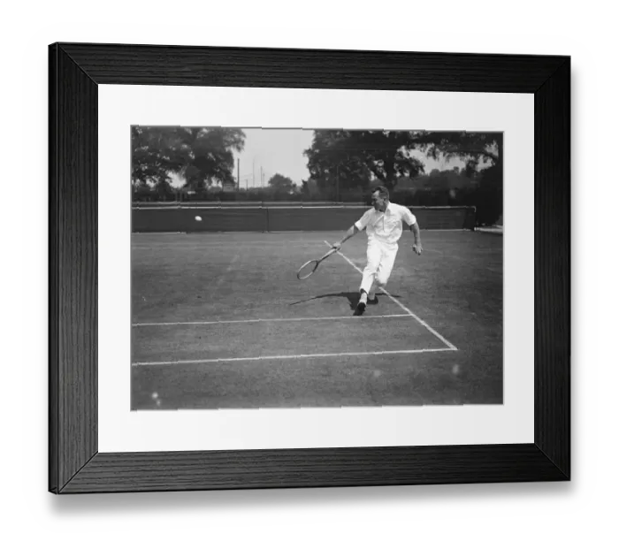 Framed Print : Hunter at practice for Wimbledon. Hunter at practice at Wimbledon for the great Framed Print : Hunter at practice for Wimbledon. Hunter at practice at Wimbledon for the great