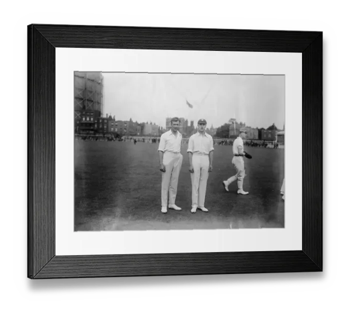 Framed Print : R H Bettington, The Oxford Captain ( on left ) 28 June 1923 Framed Print : R H Bettington, The Oxford Captain ( on left ) 28 June 1923