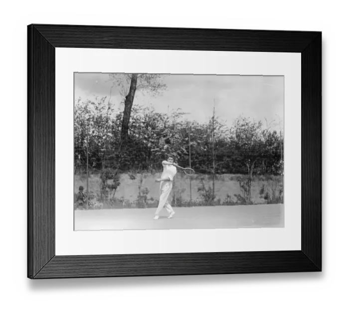 Framed Print : The worlds hard court lawn tennis championships at Brussels. Comte Bonacossa ( Italy ) Framed Print : The worlds hard court lawn tennis championships at Brussels. Comte Bonacossa ( Italy )