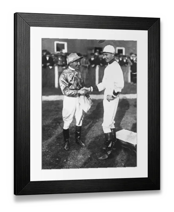Framed Print : First photograph of the defeat of Papyrus by Zev at Belmont Park, Long Island. Donoghue Framed Print : First photograph of the defeat of Papyrus by Zev at Belmont Park, Long Island. Donoghue