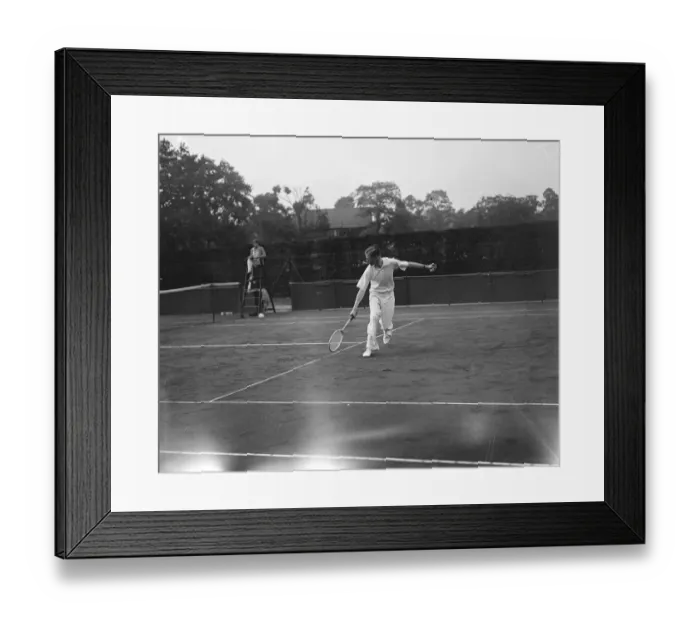 Framed Print : Junior Lawn Tennis Championship at Wimbledon. The Honourable Peter Aitken Framed Print : Junior Lawn Tennis Championship at Wimbledon. The Honourable Peter Aitken