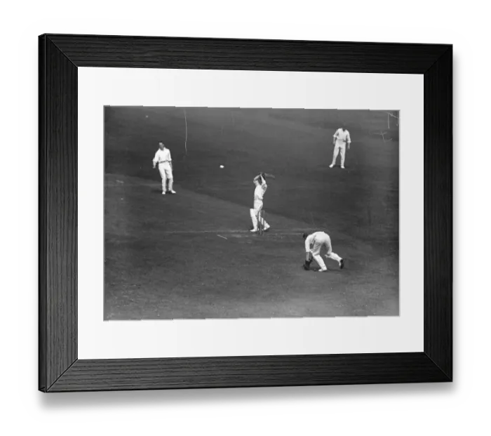 Framed Print : Yorkshire versus Cambridge University at Cambridge. 4 May 1927 Framed Print : Yorkshire versus Cambridge University at Cambridge. 4 May 1927