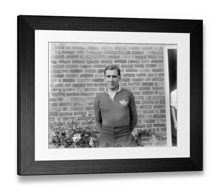 Framed Print : Rugby at Teddington. Old Merchant Taylors versus Oxford University. The Oxford Captain Framed Print : Rugby at Teddington. Old Merchant Taylors versus Oxford University. The Oxford Captain