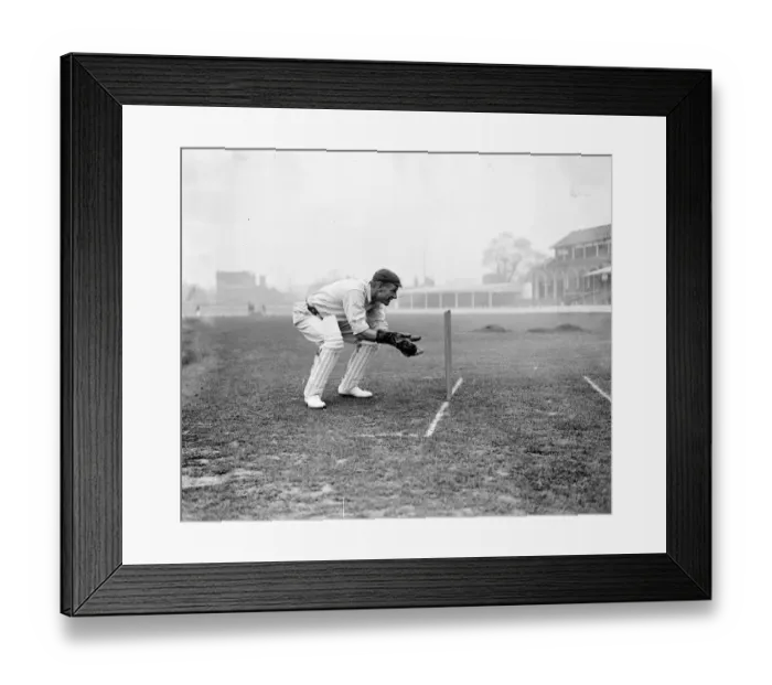 Framed Print : The South African cricket team at practice at Kennington oval Framed Print : The South African cricket team at practice at Kennington oval