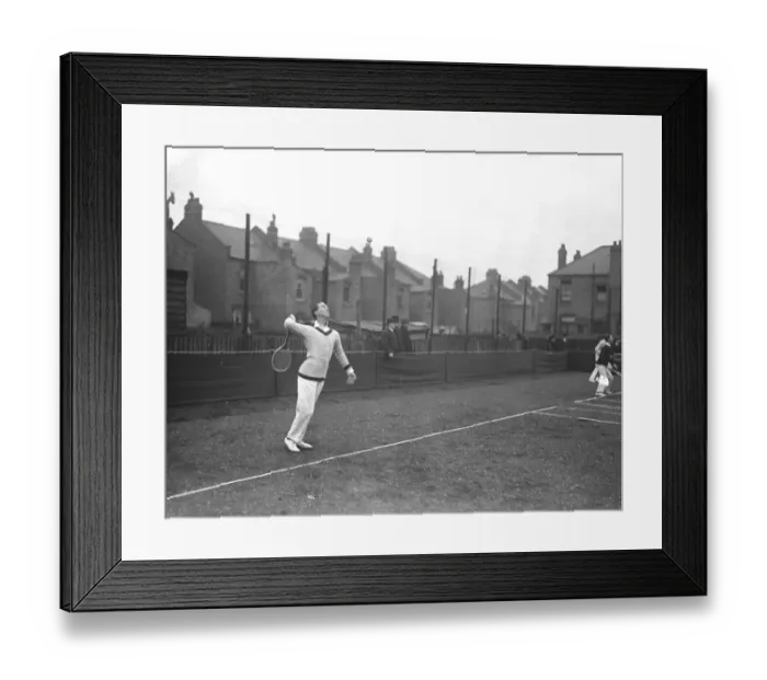 Framed Print : Tennessee hard courts Wimbledon A H Lowe
