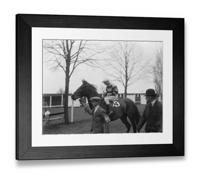 Framed Print : C Smirke, Jockey 1924 Framed Print : C Smirke, Jockey 1924