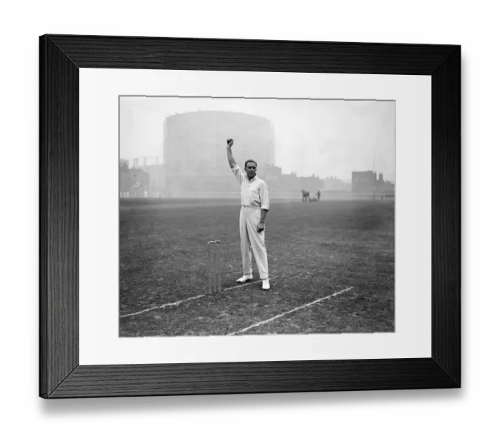 Framed Print : The South African cricket team at practice at the Kennington Oval. J M Blanckenberg ( Natal ) Framed Print : The South African cricket team at practice at the Kennington Oval. J M Blanckenberg ( Natal )