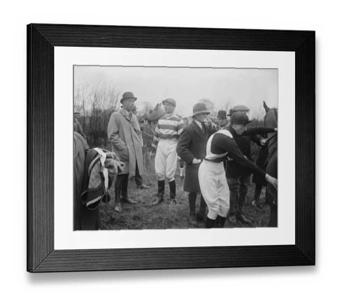 Framed Print : Oxford University point to point steeplechases at Stratton Audley. Hon H R Grosvenor Framed Print : Oxford University point to point steeplechases at Stratton Audley. Hon H R Grosvenor