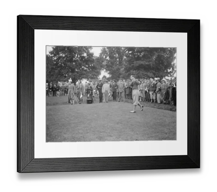 Framed Print : Opening of Selsdon Park Golf Club J J Farrell ( Us A ) 1 June 1929 Framed Print : Opening of Selsdon Park Golf Club J J Farrell ( Us A ) 1 June 1929
