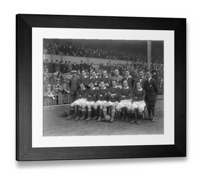Framed Print : The Football Match of the Year Scotland defeat England by one goal to nil at St Andrews Stadium Framed Print : The Football Match of the Year Scotland defeat England by one goal to nil at St Andrews Stadium