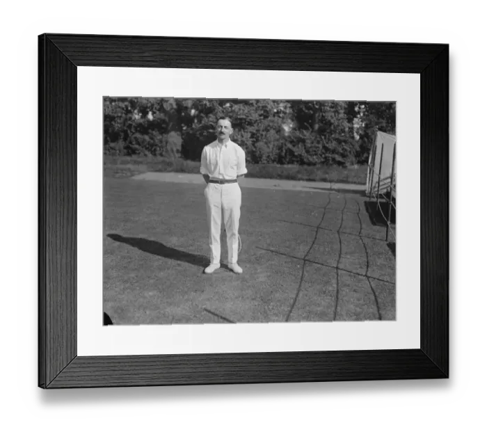 Framed Print : A R F Kingscots, Tennis player 21 April 1924 Framed Print : A R F Kingscots, Tennis player 21 April 1924
