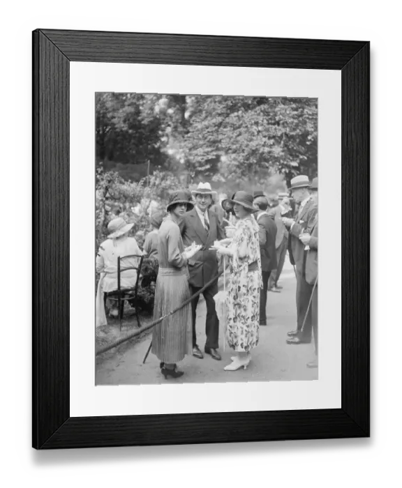 Framed Print : Lady Avertrees Tennis Tournament At Sussex Lodge, Regents Park, London Princess