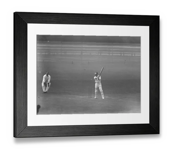 Framed Print : Cricket at the Oval, London House of Commons, North versus South Viscount Curzon