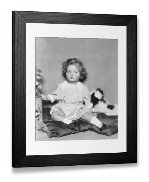 Framed Print : Little friend of poor English girls The little Countess de Rohan Chabot, who will Framed Print : Little friend of poor English girls The little Countess de Rohan Chabot, who will