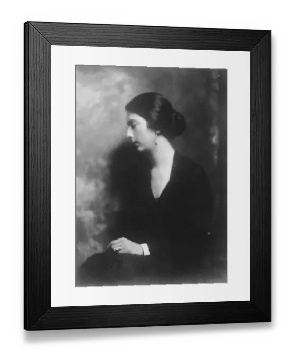 Framed Print : Princess Yolanda Calvi di Bergolo, the King of Italys eldest daughter, who is Framed Print : Princess Yolanda Calvi di Bergolo, the King of Italys eldest daughter, who is