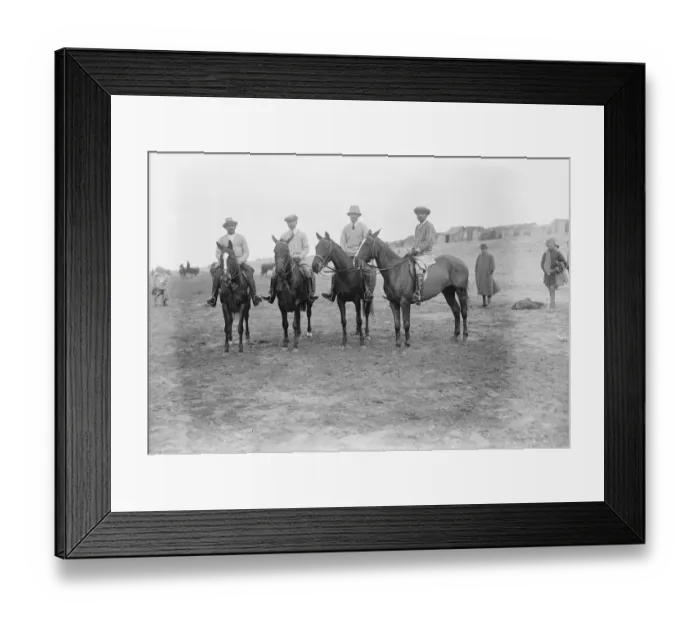Framed Print : Jodhpur Polo team champions of India with their ponies and Dusky attendants at Minehead Left Framed Print : Jodhpur Polo team champions of India with their ponies and Dusky attendants at Minehead Left