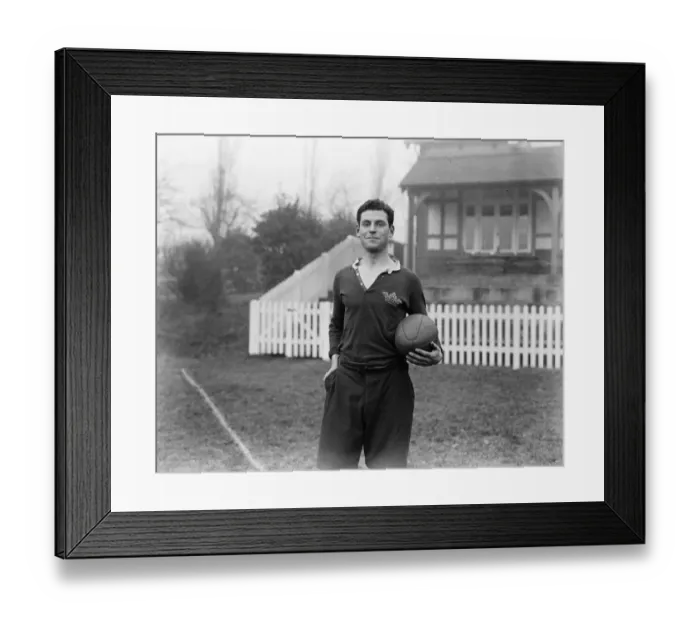 Framed Print : The Great Varsity Rugby Match The varsity rugby match between Oxford and Cambridge