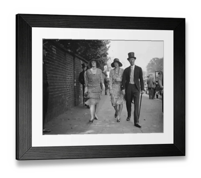 Framed Print : Eton versus Harrow at Lords. Lord Dalkeith and Lady Dalkeith ( left ) 12 July 1929 Framed Print : Eton versus Harrow at Lords. Lord Dalkeith and Lady Dalkeith ( left ) 12 July 1929