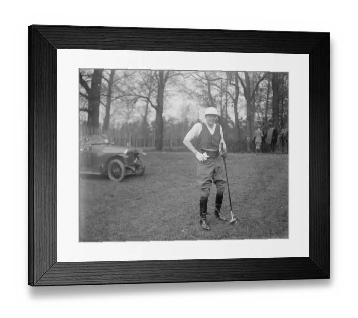 Framed Print : Polo season opens with Hurlingham spring handicap tournament at Worcester Park, Malden Framed Print : Polo season opens with Hurlingham spring handicap tournament at Worcester Park, Malden