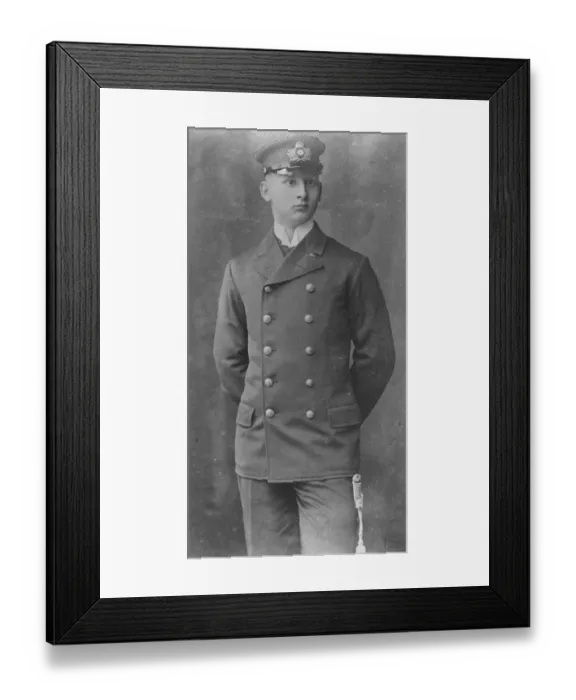 Framed Print : Ex Kaisers Nephew Claims to Speak Welsh and Cockney Prince Philip of Hesse