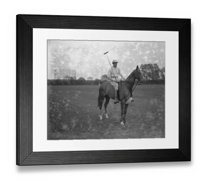 Framed Print : Polo at Worcester Park. Lord Wodehouse. 19 May 1926 Framed Print : Polo at Worcester Park. Lord Wodehouse. 19 May 1926