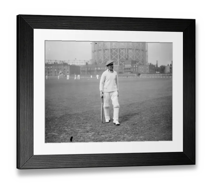 Framed Print : First parliamentary cricket match at the oval. Brigadier General H C Brown, MP Framed Print : First parliamentary cricket match at the oval. Brigadier General H C Brown, MP