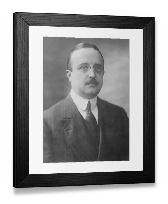 Framed Print : Declines to Name British Minister Who Talked of War A new portrait of M Andre Tardieu Framed Print : Declines to Name British Minister Who Talked of War A new portrait of M Andre Tardieu