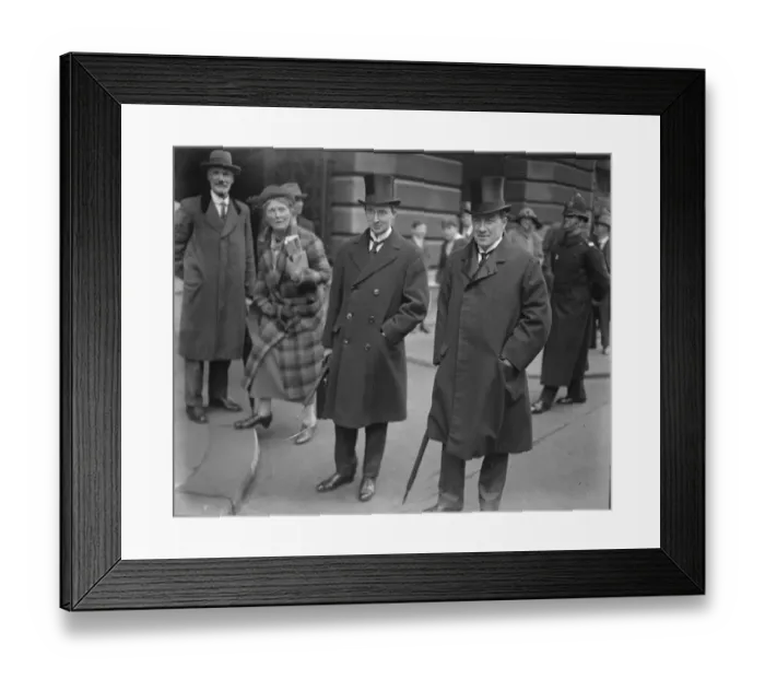 Framed Print : The burget smile. Mr Stanley Baldwin, the Chancellor of the Exchequer, seen smiling Framed Print : The burget smile. Mr Stanley Baldwin, the Chancellor of the Exchequer, seen smiling