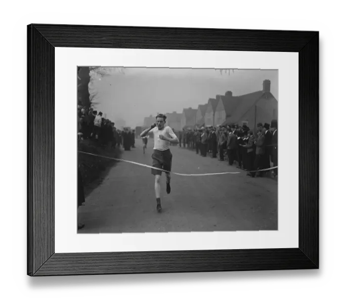 Framed Print : Eton School Sports. Lord J A Hope, twin son of the Marquis of Linlithgow winning his heat Framed Print : Eton School Sports. Lord J A Hope, twin son of the Marquis of Linlithgow winning his heat