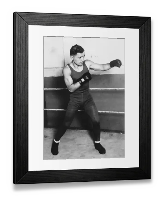 Framed Print : Kid Kaplan. Posed, sparring. 1927 Framed Print : Kid Kaplan. Posed, sparring. 1927