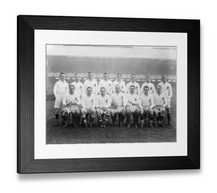 Framed Print : International Rugby at Twickenham England team Edward Massey, William Luddington Framed Print : International Rugby at Twickenham England team Edward Massey, William Luddington