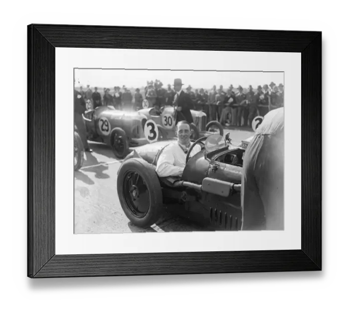 Framed Print : Motoring thrills at Brookland. The Earl of Cottenham, one of the competitors Framed Print : Motoring thrills at Brookland. The Earl of Cottenham, one of the competitors