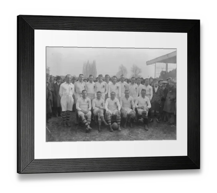 Framed Print : Twickenham, 18 March 1922 The Five Nations match between England and Scotland