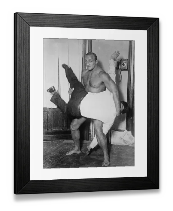 Framed Print : Famous 16 stone wrestler accuses 7 stone wife of cruelty Waldek Zbyszko, the famous Framed Print : Famous 16 stone wrestler accuses 7 stone wife of cruelty Waldek Zbyszko, the famous