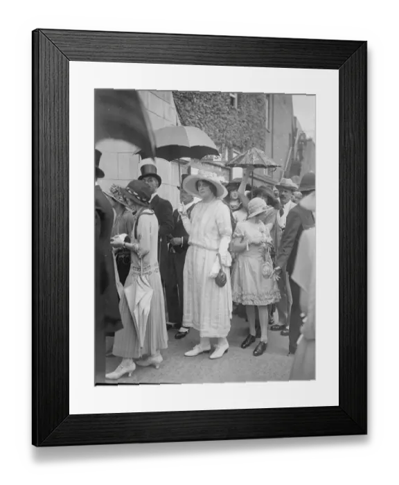 Framed Print : At Eton and Harrow cricket match at Lords, London Lady Mary Crichton 13 July 1923 Framed Print : At Eton and Harrow cricket match at Lords, London Lady Mary Crichton 13 July 1923