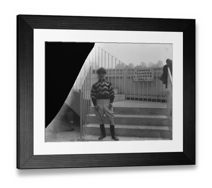 Framed Print : Gordon Richards. Jockey. 1925