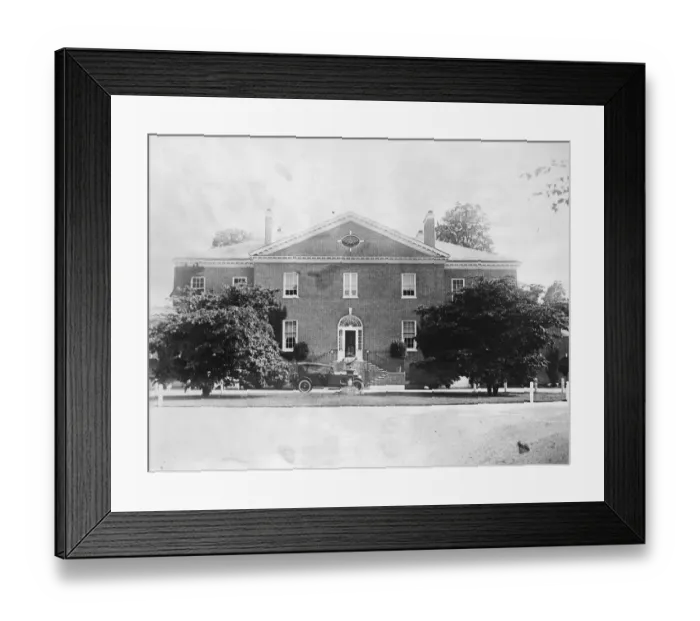Framed Print : American Palace for Prince of Wales During the Prince of Wales stay on Long Island Framed Print : American Palace for Prince of Wales During the Prince of Wales stay on Long Island