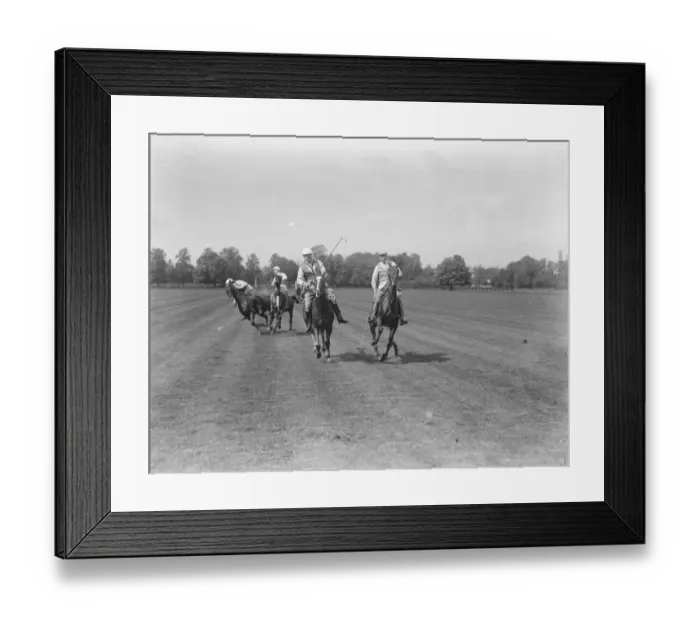 Framed Print : Lord Dalmeny at Polo Lord Dalmeny playing for Blues team in a practice game, between Framed Print : Lord Dalmeny at Polo Lord Dalmeny playing for Blues team in a practice game, between