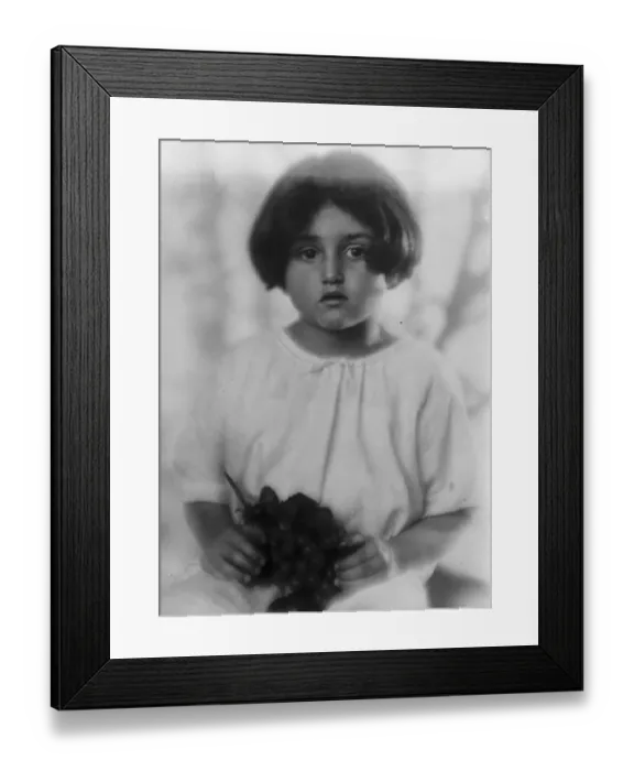 Framed Print : Only child left alive out of a family of 14. Maria Grossi, the only surviving Framed Print : Only child left alive out of a family of 14. Maria Grossi, the only surviving