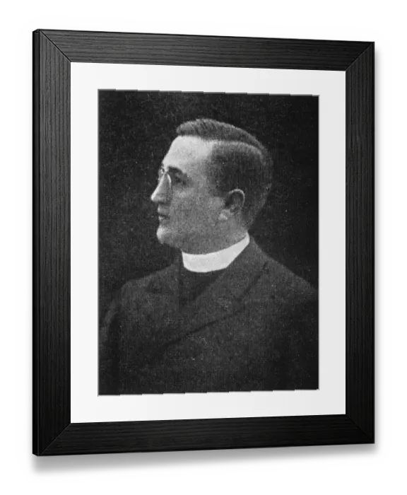 Framed Print : Priest in new Serbian cabinet. Father Anton Koroshetz. 7 January 1929 Framed Print : Priest in new Serbian cabinet. Father Anton Koroshetz. 7 January 1929