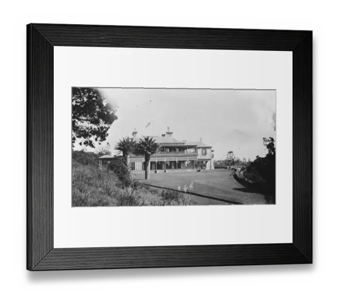 Framed Print : Melbourne. The Yarra with Flinders Street 30 April 1920