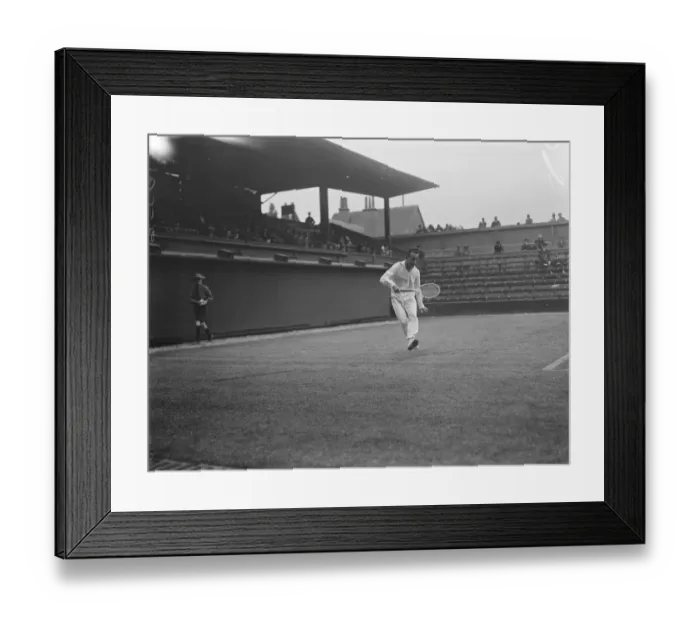 Framed Print : Lawn tennis championships at Wimbledon. H Cochet in play. 22 June 1925 Framed Print : Lawn tennis championships at Wimbledon. H Cochet in play. 22 June 1925