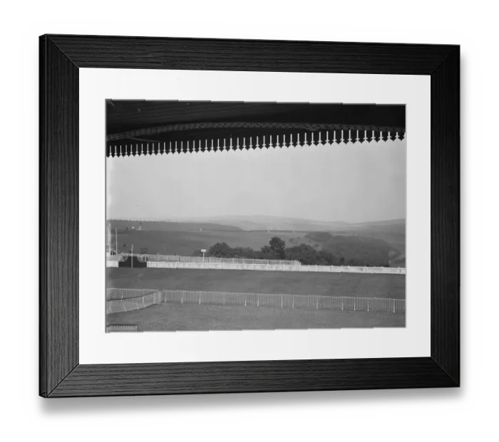 Framed Print : Panorama of Goodwood race course. 27 July 1929 Framed Print : Panorama of Goodwood race course. 27 July 1929